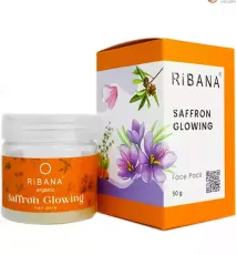 Ribana Saffron Glowing Face Pack - 50G